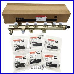 Fuel Rail and fuel line kit 0445226044 Fits for Dodge RAM 07.5-12 Cummins 6.7