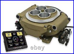 Holley 550-516 Sniper 4 Barrel Fuel Injection Conversion Self-Tuning Kit Gold