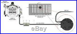 Holley Sniper EFI 550-510D 4BBL Fuel Injection Returnless Master Kit Shiny