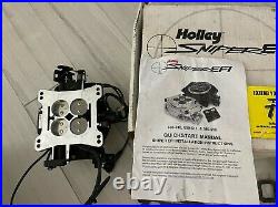 Holley Sniper EFI 550-511 4 Barrel Fuel Injection Conversion Self-Tuning kit