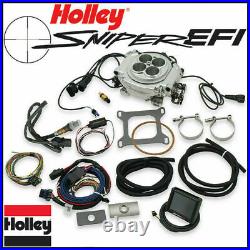 Holley Sniper EFI Fuel Injection Conversion Kit SBC SBF BBC SHINY Self Tuning