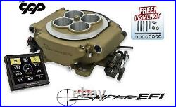 Holley Sniper Self Tuning EFI Fuel Injection Conversion Kit 650HP 550-516