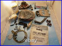 Holley pro jection fuel injection system HUGE kit with extras projection