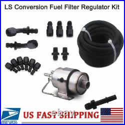 Install Kit EFI FI LS Conversion Fuel Filter Regulator Fuel Injection Line