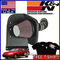 K&N AirCharger Cold Air Intake System fits 2006-2009 Chevy Impala SS 5.3L V8