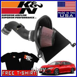 K&N AirCharger FIPK Cold Air Intake System fits 2016-2019 Honda Civic 2.0L L4