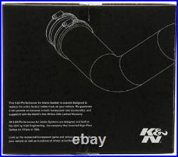 K&N FIPK Cold Air Intake System fits 2006-2008 Chevy Trailblazer SS 6.0L V8