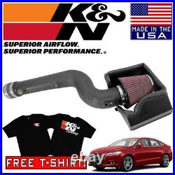 K&N FIPK Cold Air Intake System fits 2013-2016 Ford Fusion 2.0L L4 Turbo