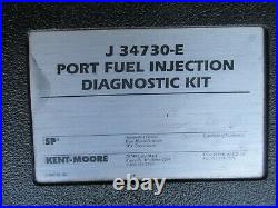 Kent Moore Tool J-34730-e & J-39021 Port Fuel Injection Diagnostic Kit Set