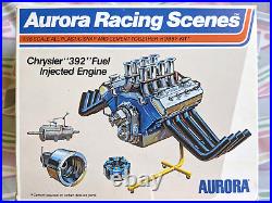 L@@k! Rare Vintage Aurora Chrysler 392 Fuel-injected Engine Kit Complete