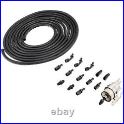 LS Conversion Fuel Injection Line Hose With Fitting Adapter Kit EFI FI + Filter