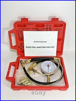 MAC Tools FIT810B Basic Fuel Injection Test Gauge Kit Set In Hard Case EC