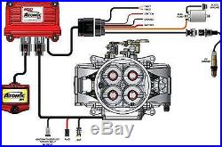 MSD 2900 Atomic EFI Fuel Injection Kit WithElectric Fuel Pump Supports 525 HP Max