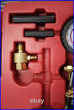 Matco Tools FIT500 Fuel Pressure Tester Injection Kit withHoses & Adaptors