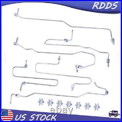 New Fuel Injection Line Kit & Clamps 1917941 For Caterpillar 3406 3406B 3406C