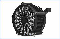 Outlaw Black Ss2 Air Cleaner Filter Kit CV Carb Or Fuel Injection Big Twin
