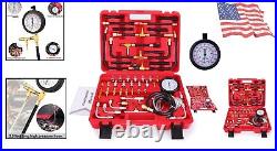 Pro Fuel Injection Pressure Tester Kit with 140 PSI Gauge & Dual Dial Precision Pro Fuel Injection Pressure Tester Kit with 140 PSI Gauge & Dual Dial Precision