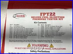 S. U. R&R FPT22 Deluxe Fuel Injection Pressure Tester Tool Kit Set S. U. R&R FPT22 Deluxe Fuel Injection Pressure Tester Tool Kit Set