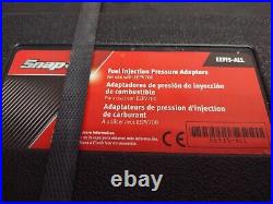 Snap On Fuel Injection Pressure Adapters EEC15-ALL Adaptors Use with EEPV700-Kit