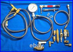 Snap-On MT337A Fuel Injection pressure testing kit with adapters