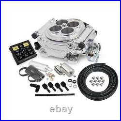 Sniper by Holley Fuel Injection System Kit 550-510K 650HP Self-Tuning Polished